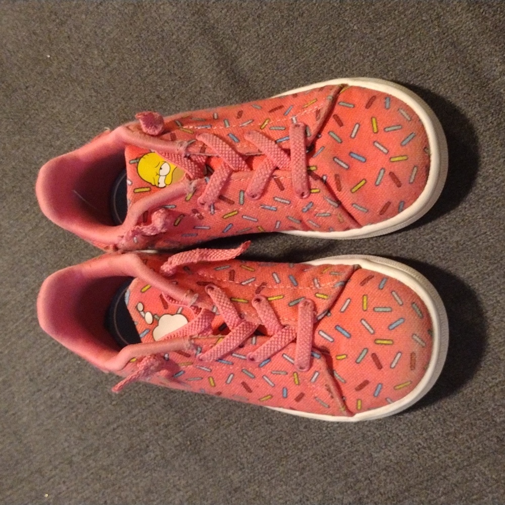 Simpsons Adidas Donut Sneakers Shoes